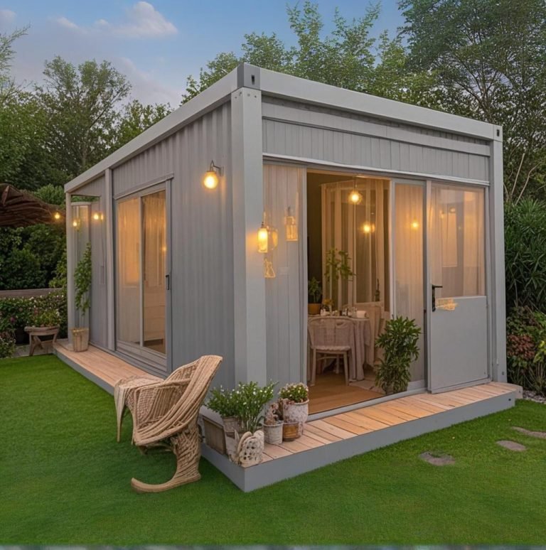 modern prefab tiny house