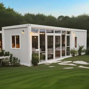 modern prefabricated houses glass