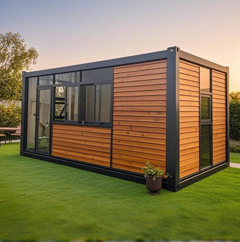 shipping container housing